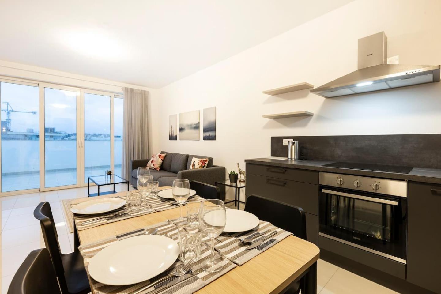 Beautiful Central Penthouse 1Br Ta Xbiex Eksteriør billede