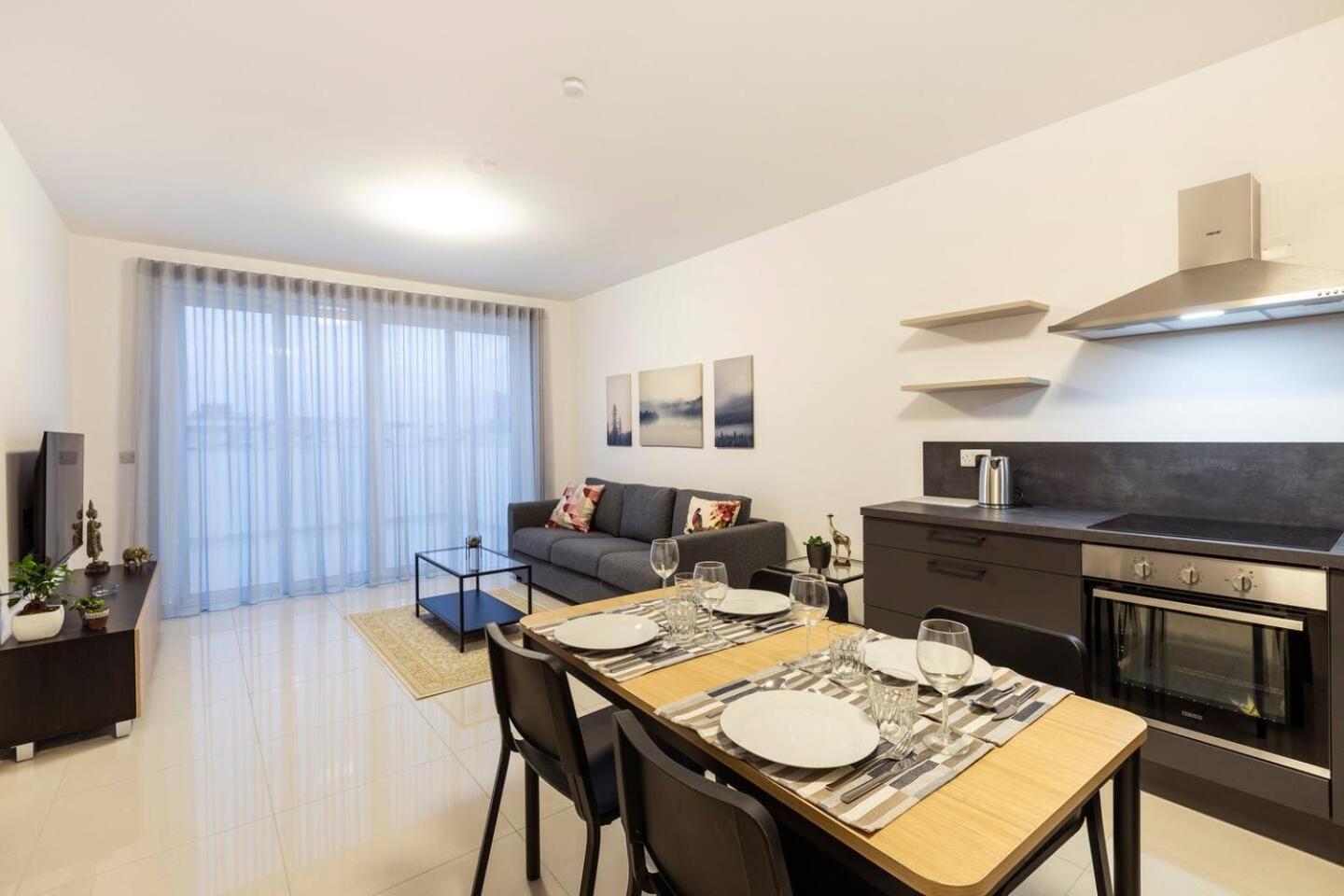 Beautiful Central Penthouse 1Br Ta Xbiex Eksteriør billede